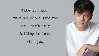 Daniel Padilla Can't Help Falling In Love With You Lyrics