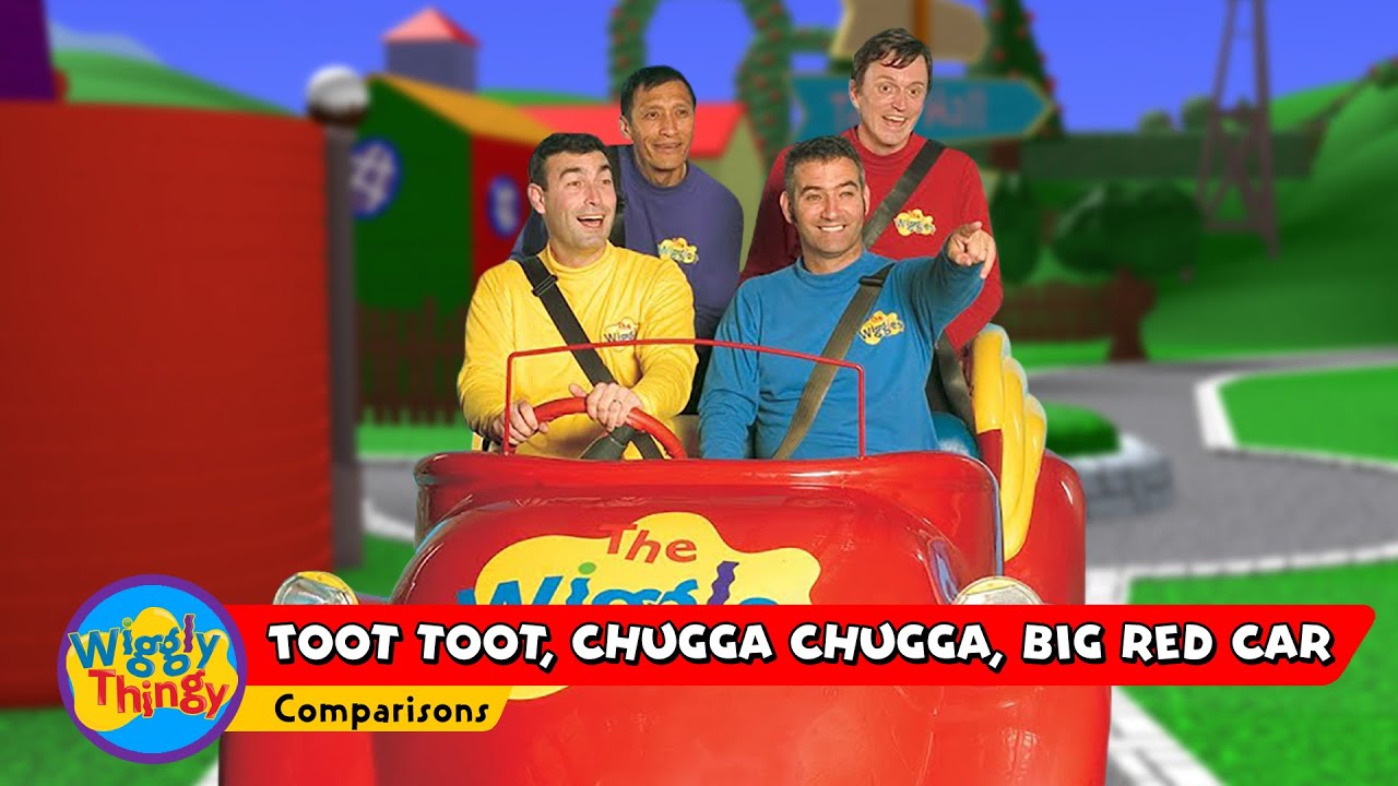 WigglyThingy | Toot Toot, Chugga Chugga, Big Red Car Comparison (1998/1999)