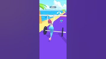 Barbell Girl All-Levels Gameplay Walkthrough Android,iOS Level Games New Epdate #shorts