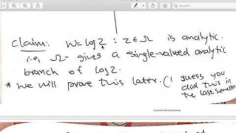 Multivalued Functions, Branches, Branch Points, etc. Week2-Video2