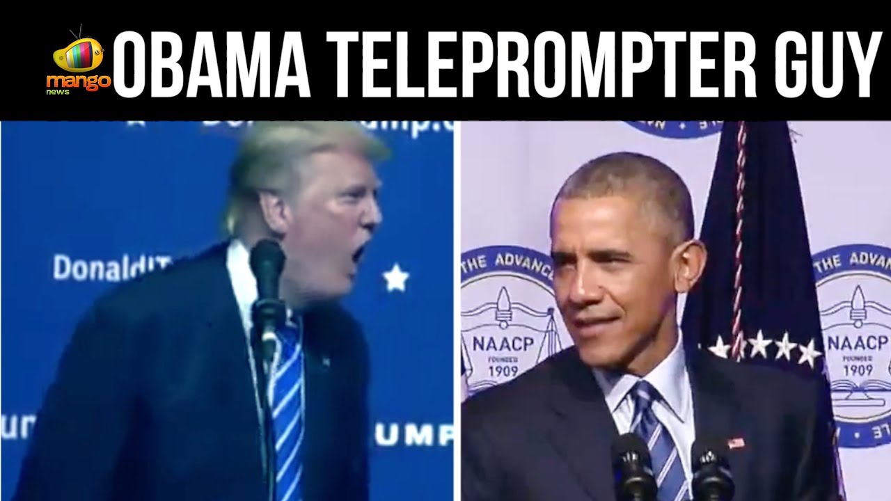 donald trump teleprompt