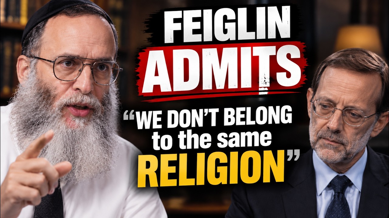“Zionist Politician Moshe Feiglin ADMITS: ‘We Don’t Belong to the Same Religion’”
