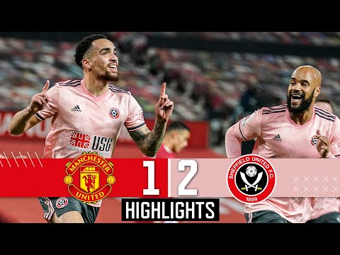 Manchester United 1-2 Sheffield United | EPL Premier League Highlights | Bryan &amp; Burke down Man Utd!