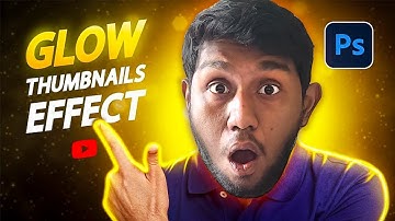 Get AMAZING GLOW Effect in Just 5 Minutes in Photoshop | @Sravancreativestudios