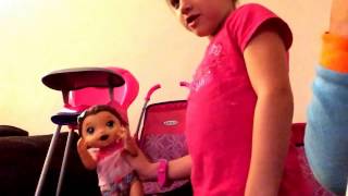 Sofia Builds Her Graco High Chair And Stroller