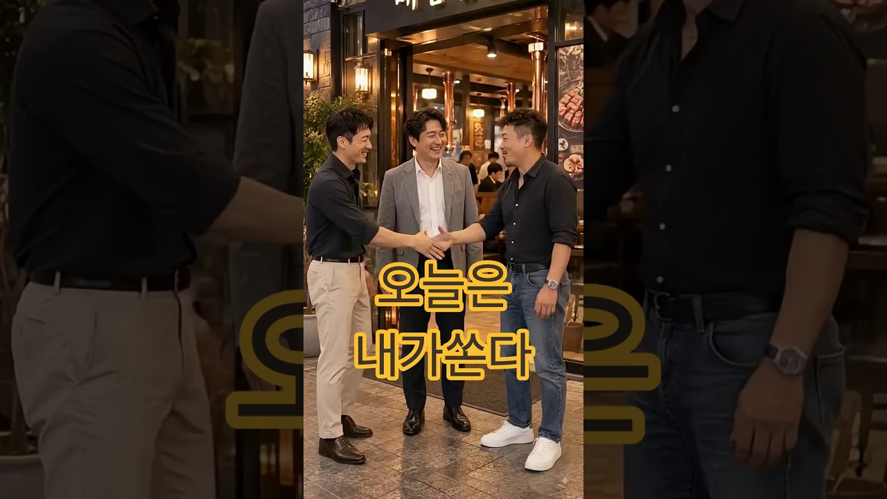 《1분 그날의 이야기》 서로 잘산다고 자랑하던 세 친구… 계산할 때 벌어진 일 #인간드라마 #친구 #반전 #코미디