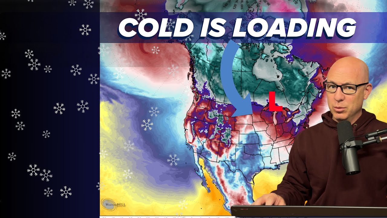 Cold Wave Building Over Canada — Winter Storm Setup Ahead? - YouTube
