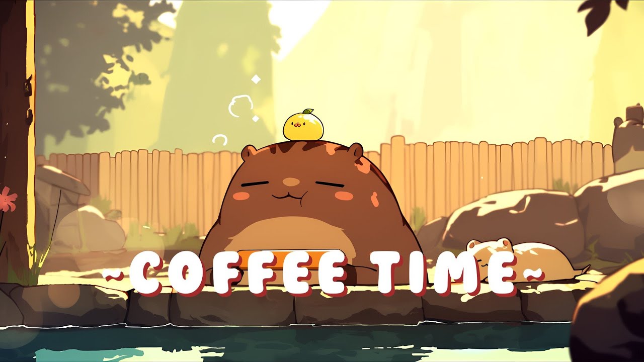 Capybara Beats Radio - Peaceful Music for Your Soul ~ Soothing Ambiance ~ 🦫 🌙 📖 | Background Music