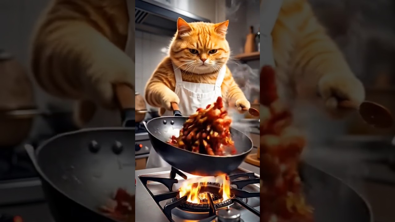 "🐱🐔 Cat & Cock: A Tale of Friendship That Came to an End! 💔"