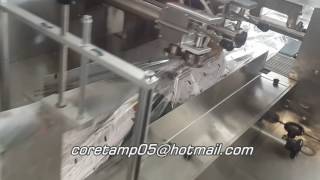 Down paper packing machine for mop