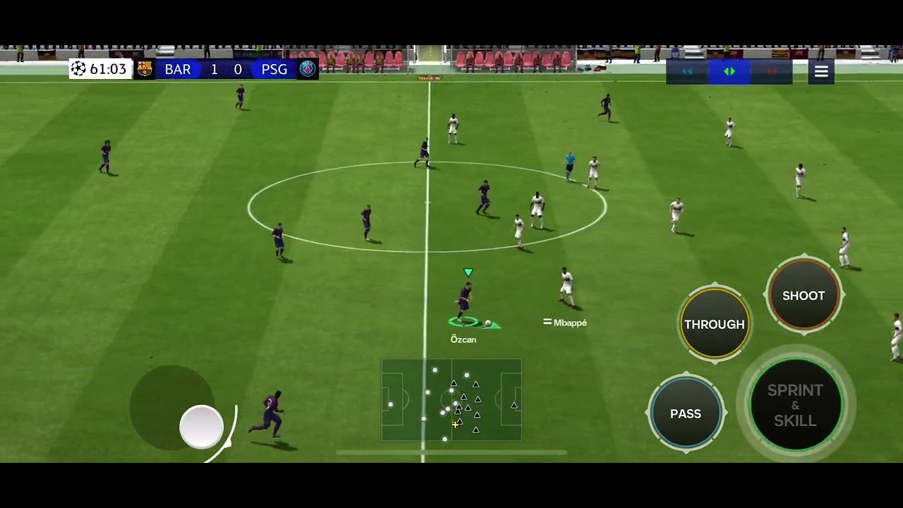 Playing UCL Road To The Final on EA FC MOBILE 24 - YouTube