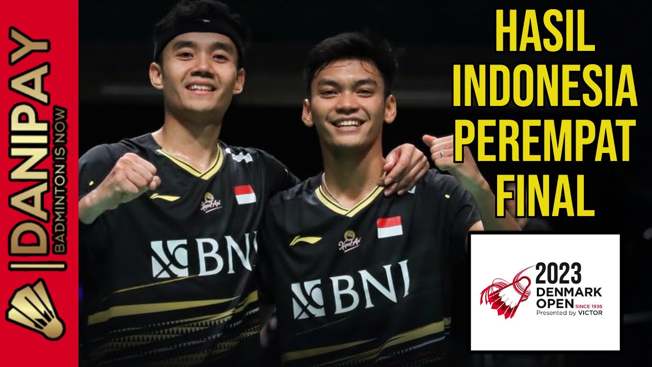 Hasil Perempat Final Indonesia | Badminton Denmark Open 2023 - YouTube