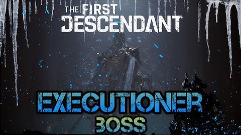Executioner boss void intercept battle the first descendant 4k 60FPS no commentary, no deaths