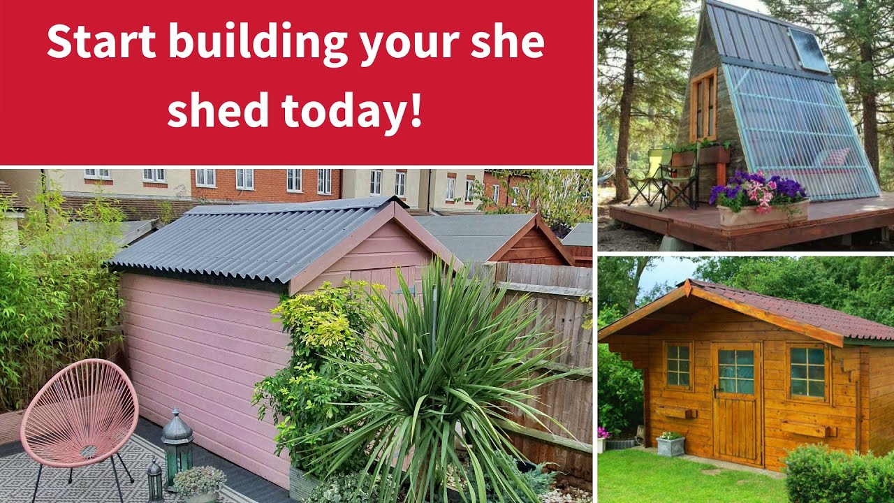 It starts with Onduline... Create your she-cave