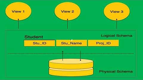 Lec 3 Database Systems  Schemas, Mapping and Instance