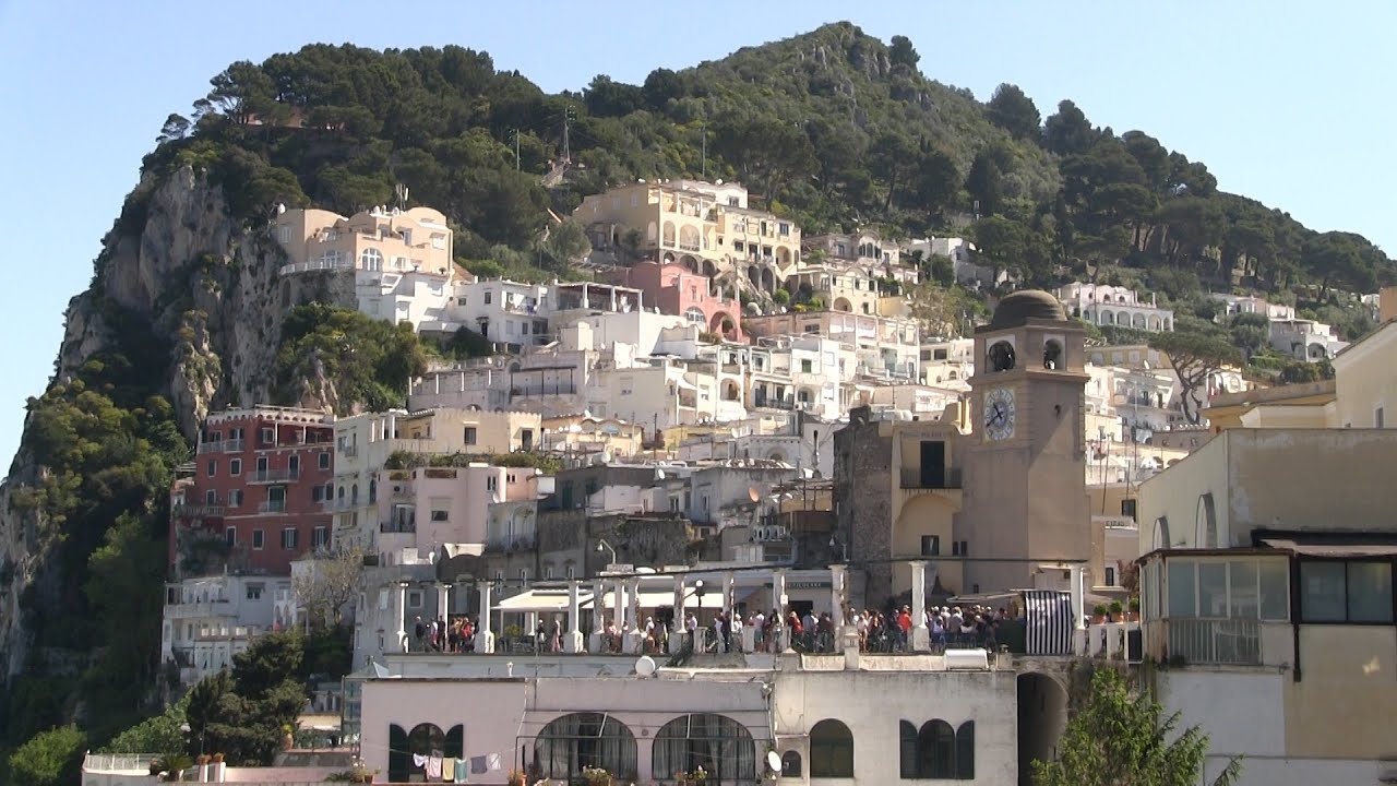 КАПРИ ОСТРОВ СЛАДКОЙ ПРАЗДНОСТИ НЕАПОЛИТАНСКИЙ ВОЯЖ МОСКОВИТ TV-MIX  CAPRI ITALY