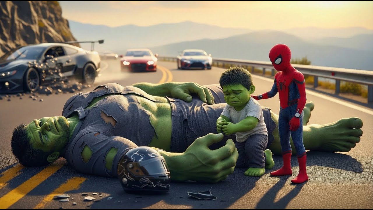 Hulk & Spider-Man vs Joker & Thanos: THE ULTIMATE MULTIVERSE RACE! 🏎️💨