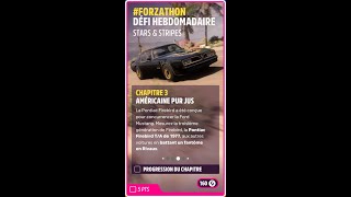 #FORZATHON - DÉFI HEBDOMADAIRE / CHAPITRE 3: AMÉRICAINE PUR JUS