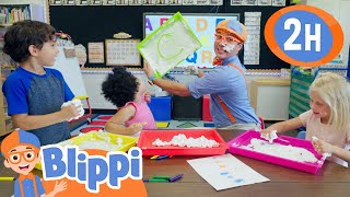 Blippi Visits My Classroom + More | Blippi Educational Videos For Kids |  Magic And Music