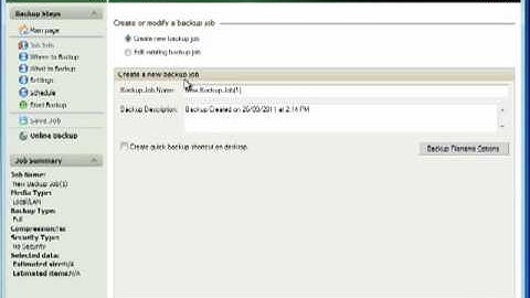 Genie Backup Manager Home - Quick Look Video Review