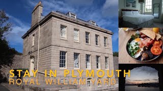 A vlog of our stay at Residence 1, Royal William Yard, Plymouth, Devon