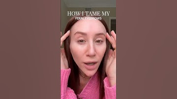 lazy girl eyebrow tutorial #eyebrowtutorial #browsonfleek #beautyhacks #makeup #tiktokshopbeauty