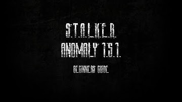S.T.A.L.K.E.R. Anomaly 1.5.1 -  Modding with Mod Organizer 2 (MO2)