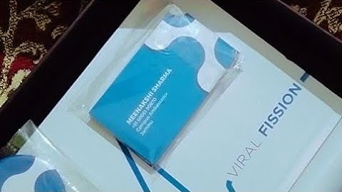 welcome kit from viral fission #viralfission #shorts #listentbh