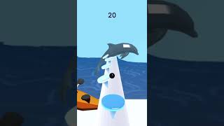 Hop Ice 3D Hyper Casual Mobile Game Walkthrough Gameplay Tutorial No Commentary iOS iPhone SE 2021 screenshot 5
