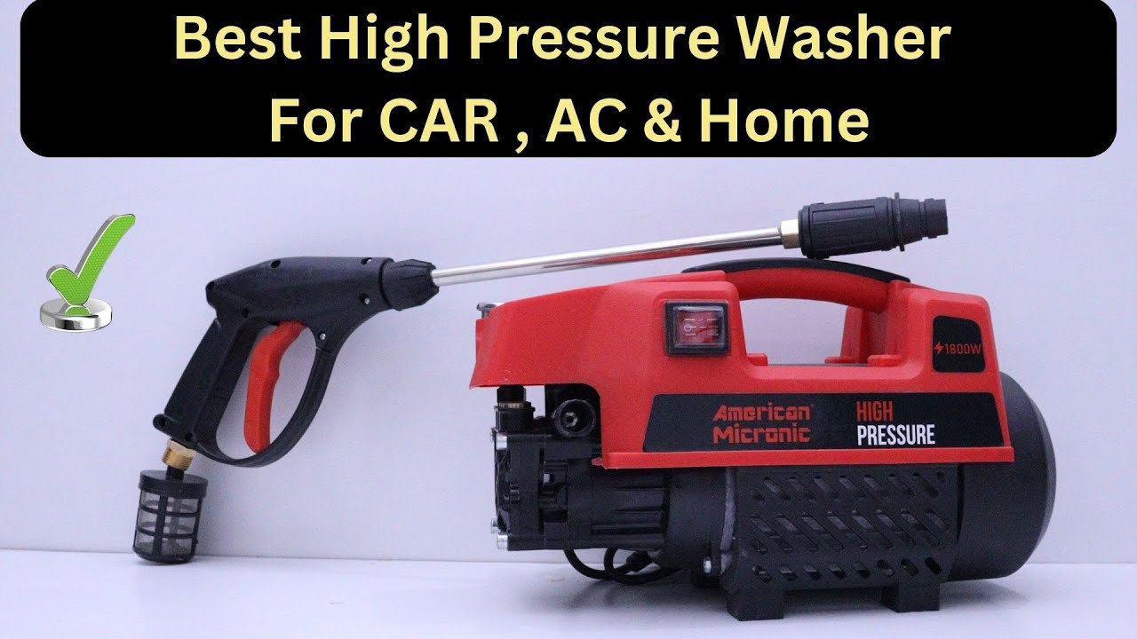 Best High Pressure Washer in India Car Washer konsa lena chahiye