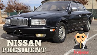 Nissan president the  ultimate Japanese luxury sedan