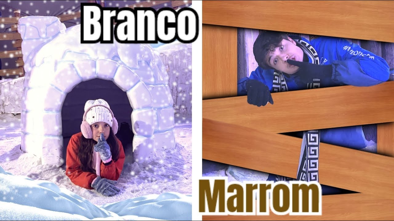 ESCONDE ESCONDE EXTREMO DE CORES!   -7 graus