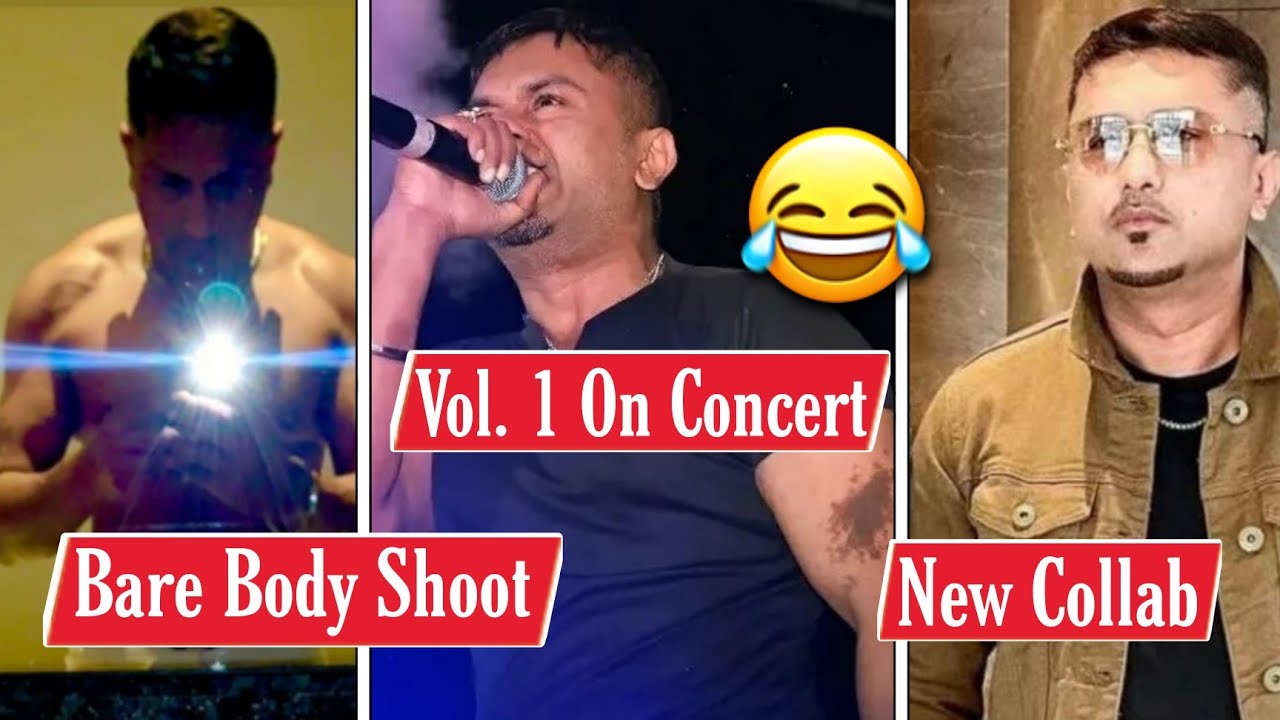 Bare Body Song Shoot Honey Singh Yo Yo Perform Vol 1 On Concert 