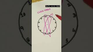 clock magic #mathshorts #youtubeshorts