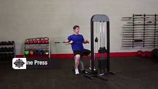 Body Solid GMFP-STK PRO-SELECT Multi Press | Fitness Direct Details