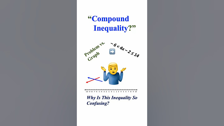 How to Solve and Graph Compound Inequalities?  https://youtu.be/tAYH02LBeiU  (full version link)
