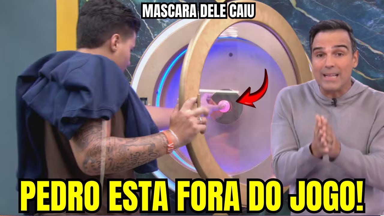 BBB26: DESCLASSIFICADO! PEDRO COMETE ERRO IMPERDOÁVEL E PRODUÇÃO TIRA ELE DA CASA! FIM DE JOGO!