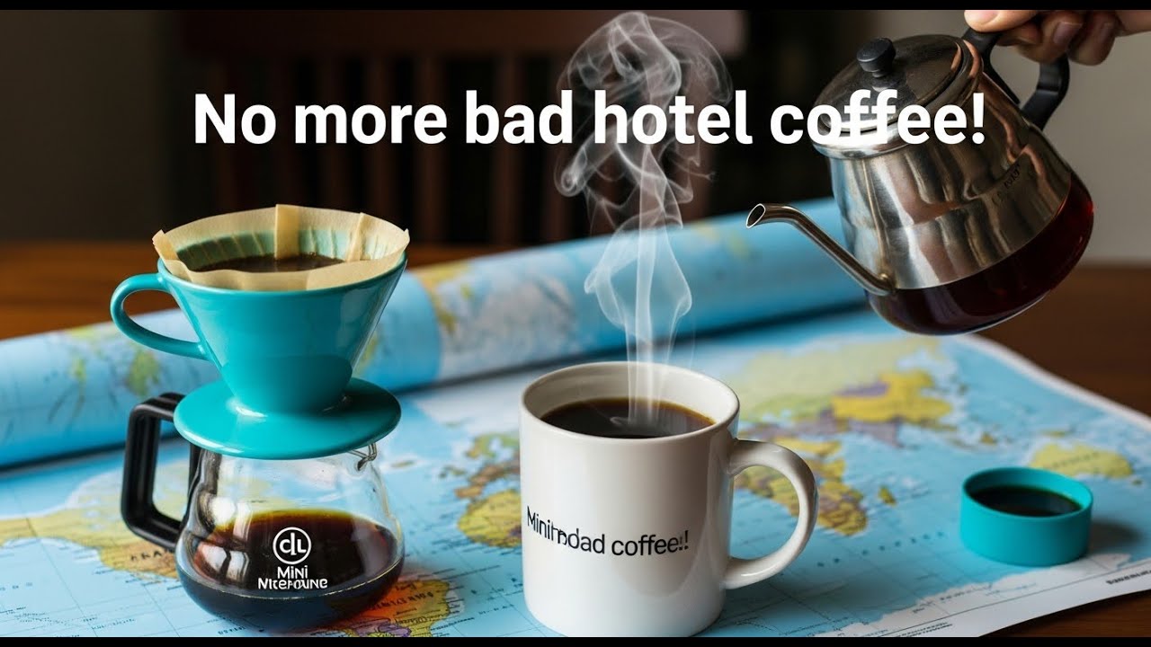 Brew Anywhere! My Lightweight & Flavorful Budget Travel Coffee Kit.