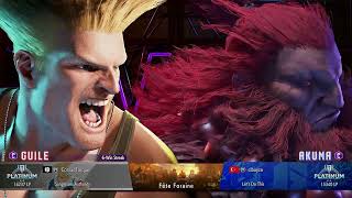 Street Fighter 6 Gameplay Türkçe oynanış ConradTurque vs cibuyza