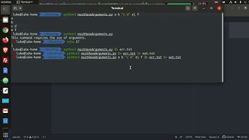 Python 3 - Required Arguments Example