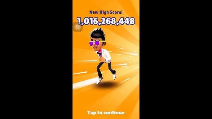 Subway Surfers Final World Record Over 2.1 Billion Points NO