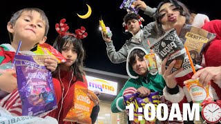 WE SNUCK OUT TO TRY SNACKS WE NEVER TRIED/ VLOGMAS DAY 5🎄