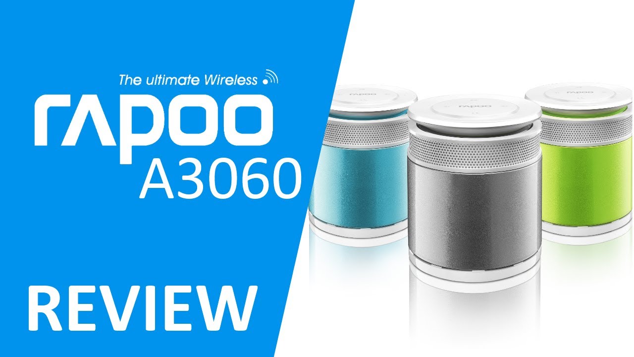 Rapoo A3060 - Bluetooth 4.0 Mini Lautsprecher | Review