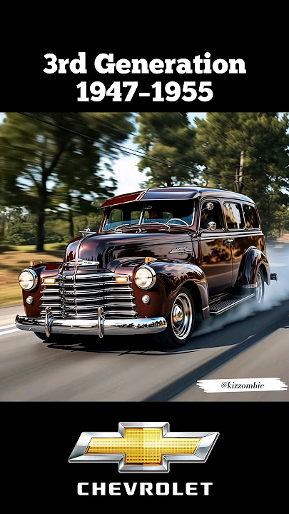 Chevrolet Suburban Transformation (1935-2025)