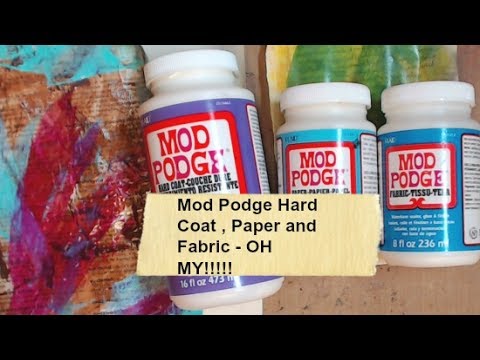 Mairascraft - Fabric Mod Podge is really tough, very durable AND