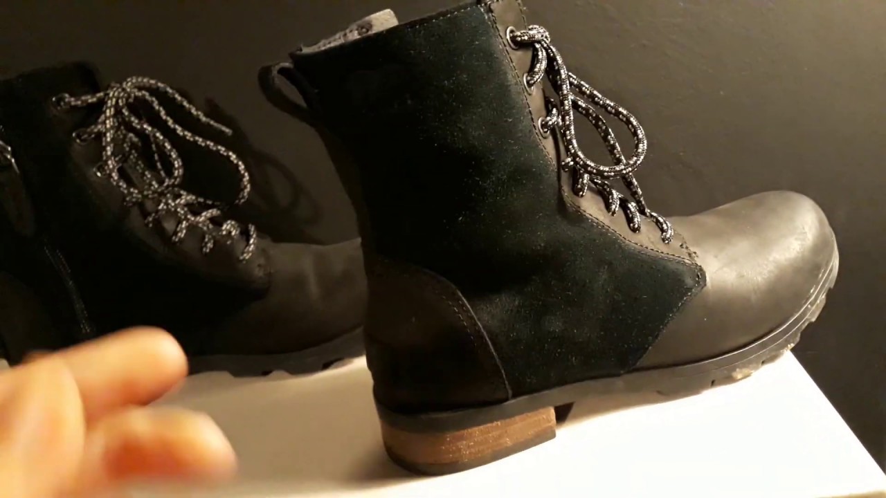 sorel emelie lace boot review