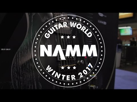 NAMM 2017 - Relish Guitars - Phantom Jane + Piezo Pickups!