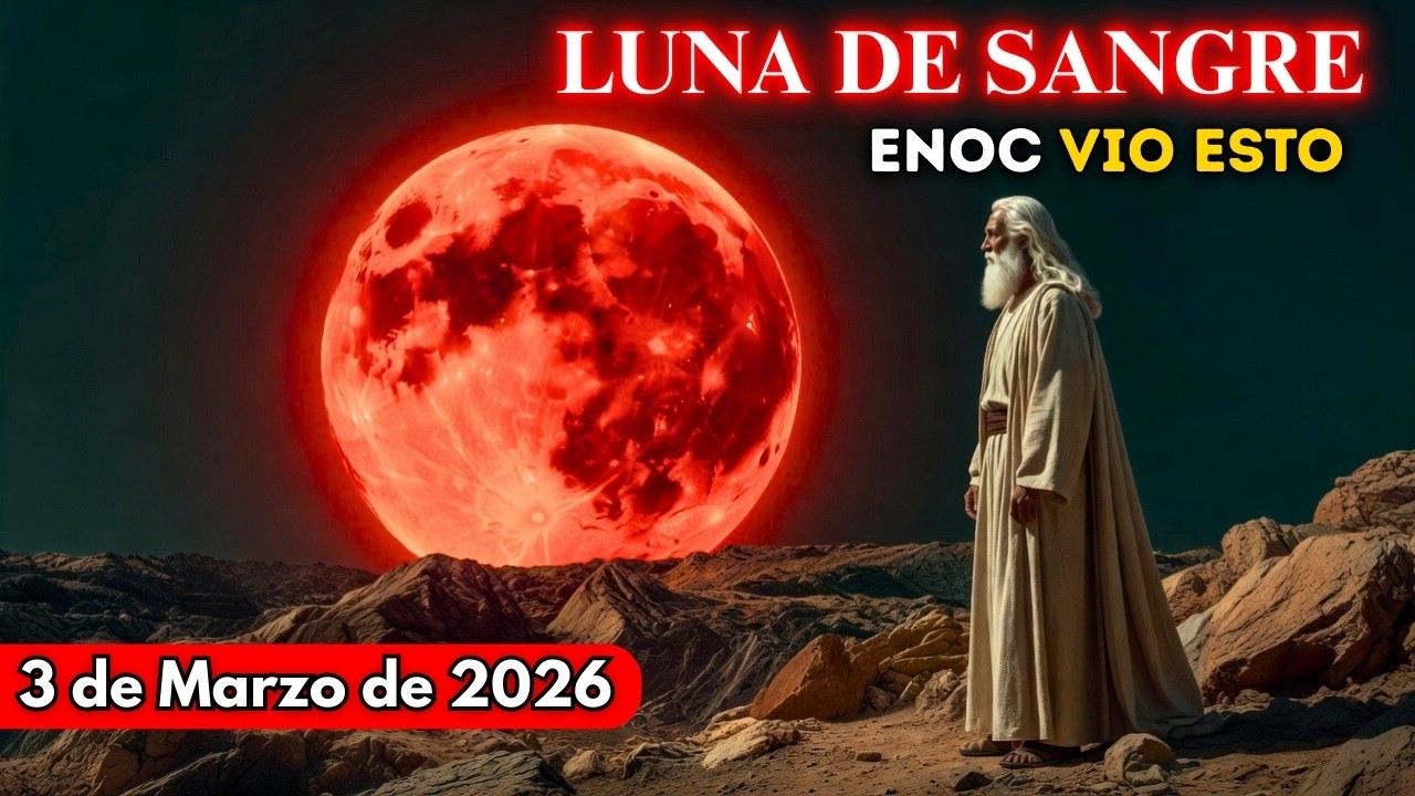 LA LUNA DE SANGRE en la Profecía de Enoc: Lo Que Él Vio Hace 5.000 Años Ocurre el 3 de Marzo de 2026