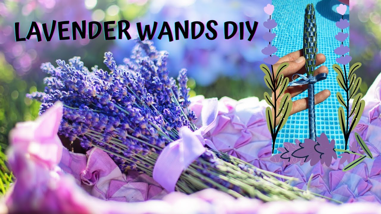 LAVENDER WAND (EASY DIY) - new video
