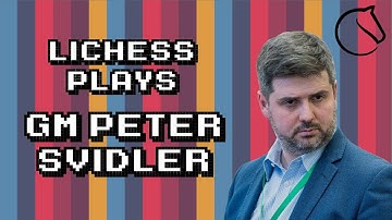 GM Peter Svidler - openings and the philosophy of losing